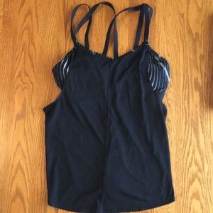 Athleta tank with built in bra